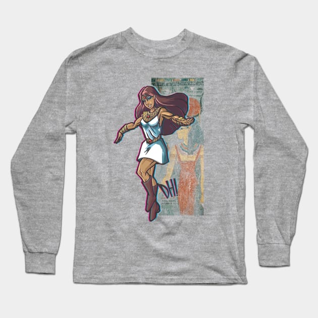 Oh, Mighty Isis Long Sleeve T-Shirt by Doc Multiverse Designs